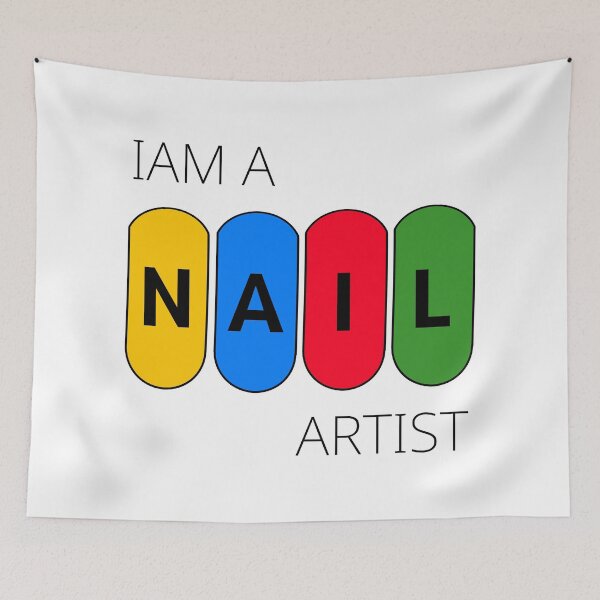 Item preview, Iam A Nail Artist designed and sold by UniqueDesignHub.