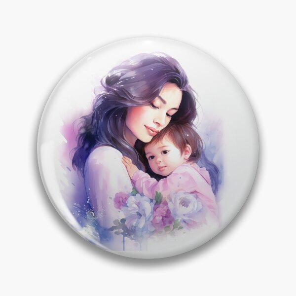Item preview, Breastfeeding mother Love, Breastfeeding Baby and mom, watercolor Poster designed and sold by SweetEvolution.