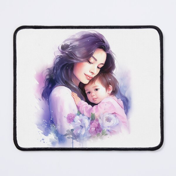 Item preview, Breastfeeding mother Love, Breastfeeding Baby and mom, watercolor Poster designed and sold by SweetEvolution.