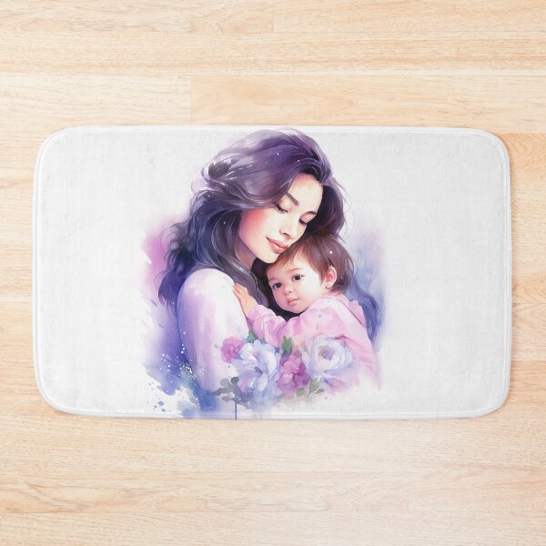 Item preview, Breastfeeding mother Love, Breastfeeding Baby and mom, watercolor Poster designed and sold by SweetEvolution.