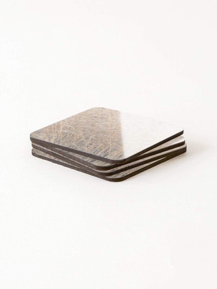 Thumbnail 4 of 5, Coasters (Set of 4), Brown Reeds designed and sold by assaf.