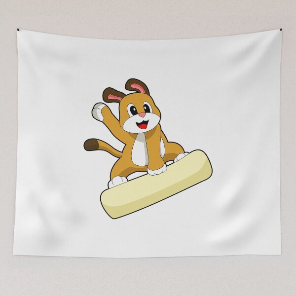 Item preview, Dog Snowboarder Snowboard designed and sold by Snabdesign84.