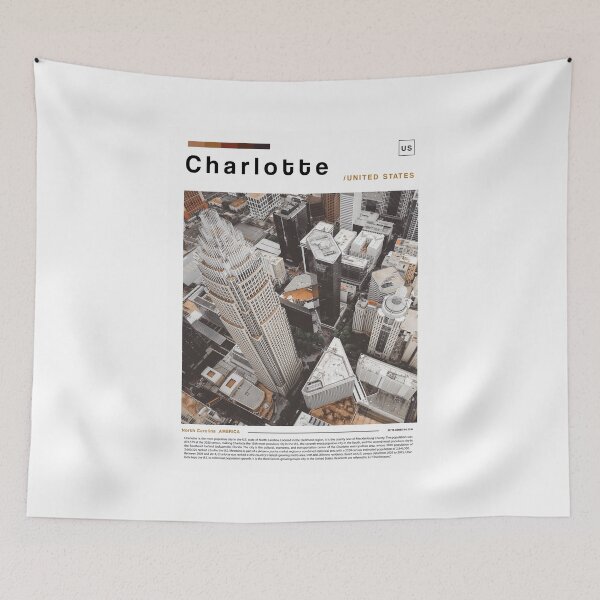 Item preview, Charlotte Poster Landscape designed and sold by paulrommer.