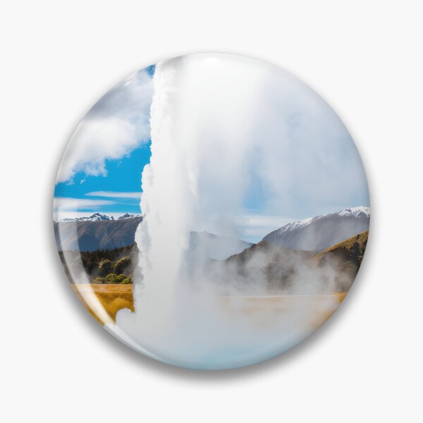 Aperçu de l'œuvre Le Geyser en Nouvelle-Zélande créée et vendue par CraftyUniverse.