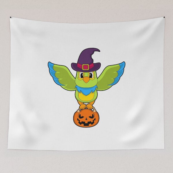 Item preview, Parrot Halloween Witch  designed and sold by Snabdesign84.