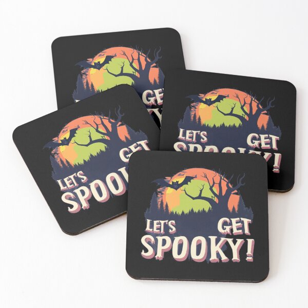 Item preview, LET'S GET SPOOKY HALLOWEEN designed and sold by TrendyPalette.