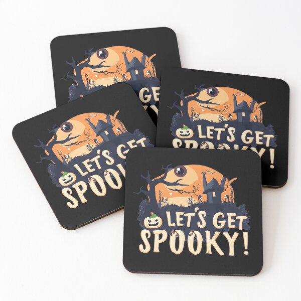 Item preview, LET'S GET SPOOKY HALLOWEEN designed and sold by TrendyPalette.