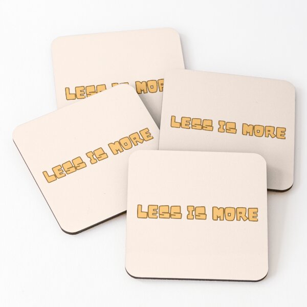 Item preview, Less is more, Quote Minimalist designed and sold by designbyangelic.
