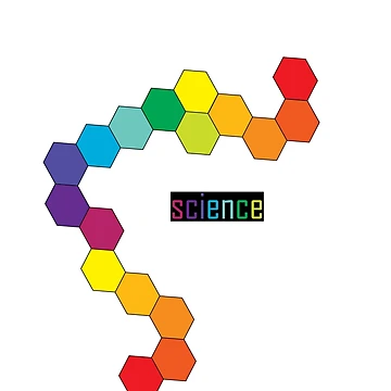 Artwork thumbnail, Science Split Complementary Colors by ColorKitMedia