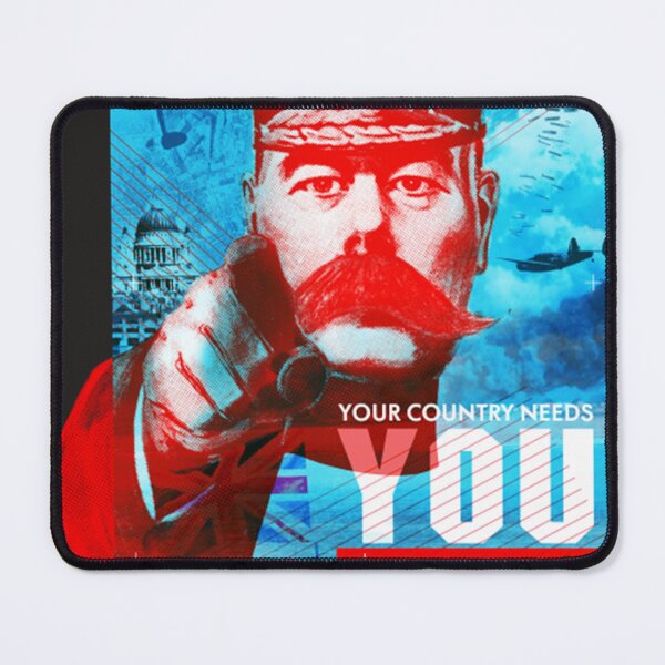 Item preview, General Kitchener Retro-Future Poster T-Shirt designed and sold by WalterlGuy.