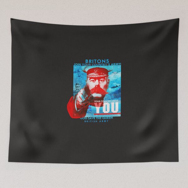 Item preview, General Kitchener Retro-Future Poster T-Shirt designed and sold by WalterlGuy.
