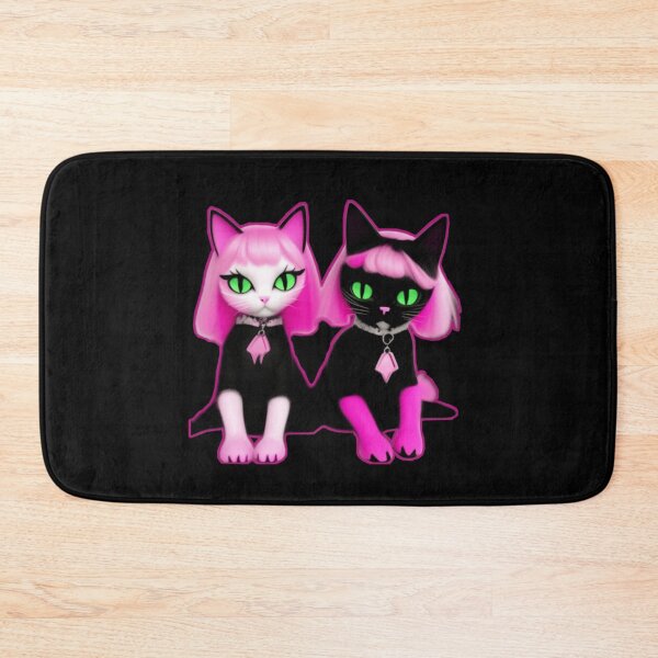 Item preview, Cute little goth kitties designed and sold by Roxburylane.