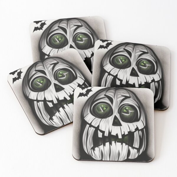 Item preview, Halloween Evil Pumpkin with bats designed and sold by JackFreestone.