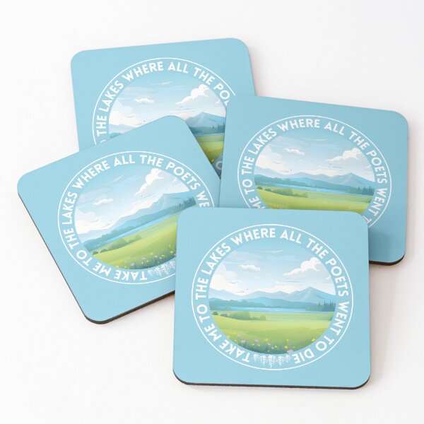 Item preview, Take Me To The Lakes Mountain Landscape Lyrics Design designed and sold by doria-photos.