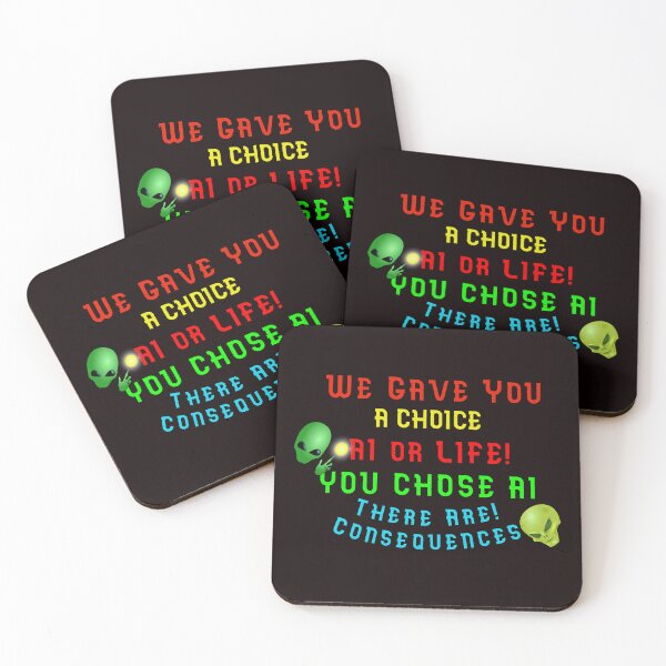 Item preview, We Gave You A Choice - AI Or Life designed and sold by alien almanac.