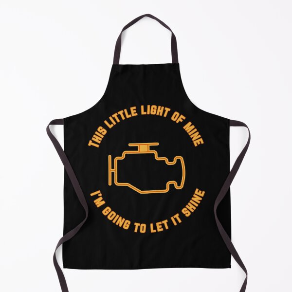 Item preview, Funny engine light sticker with text designed and sold by INSOMNIAC101.