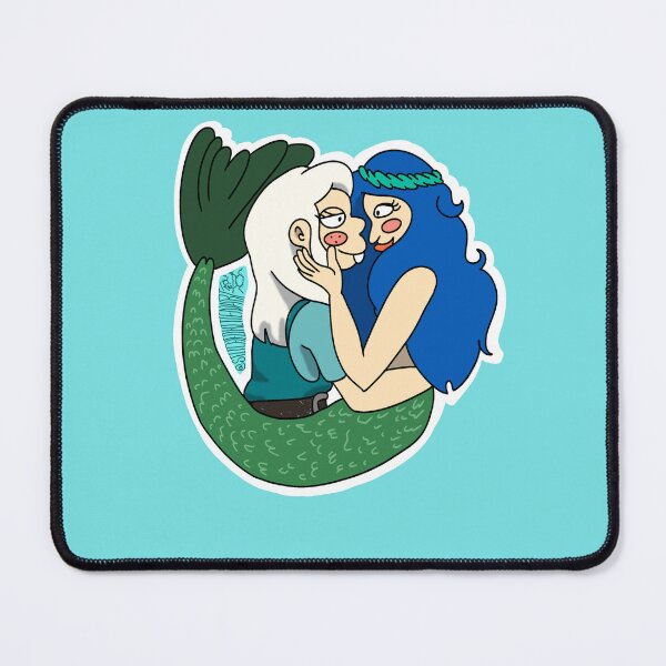 Item preview, Bean and Mora Disenchantment Fanart designed and sold by StitchedKitten.