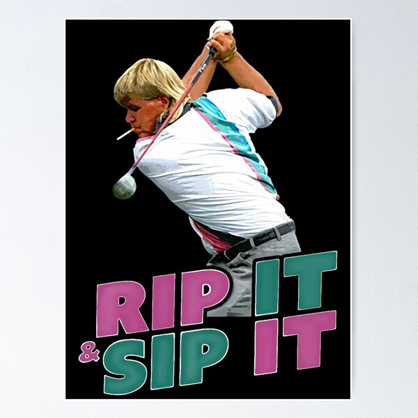 Item preview, John Daly Rip It Sip It Golf  designed and sold by GeneKoelpin.