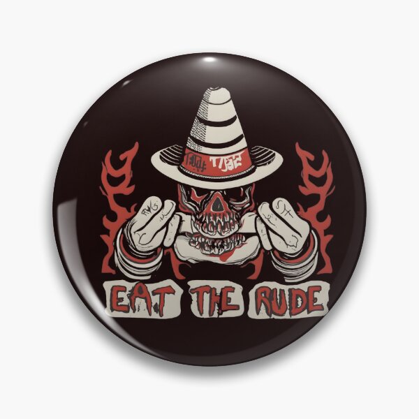 Item preview, Eat The Rude designed and sold by GalaxyGraffiti.