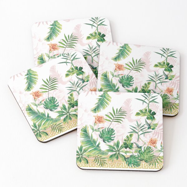 Item preview, leaves, tropical, summer print, swimwear pattern, watercolors designed and sold by mintdiamond21.