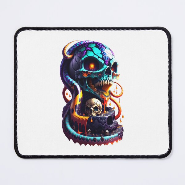 Item preview, Skull and snakes designed and sold by MadinaFatt.
