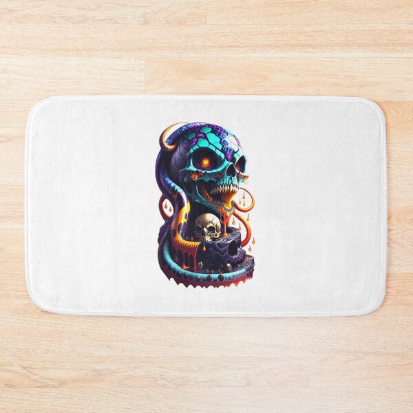 Item preview, Skull and snakes designed and sold by MadinaFatt.