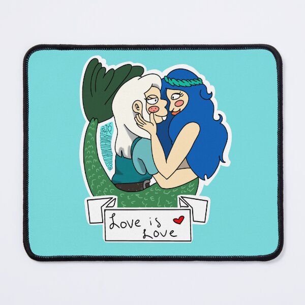 Item preview, Bean Mora Disenchantment Fanart Love Banner designed and sold by StitchedKitten.