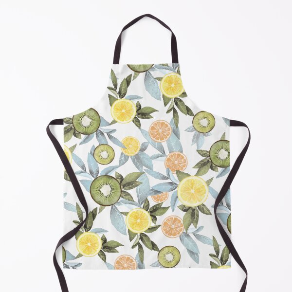 Item preview, kiwi, leaves, tropical, summer print, swimwear pattern, watercolors designed and sold by mintdiamond21.
