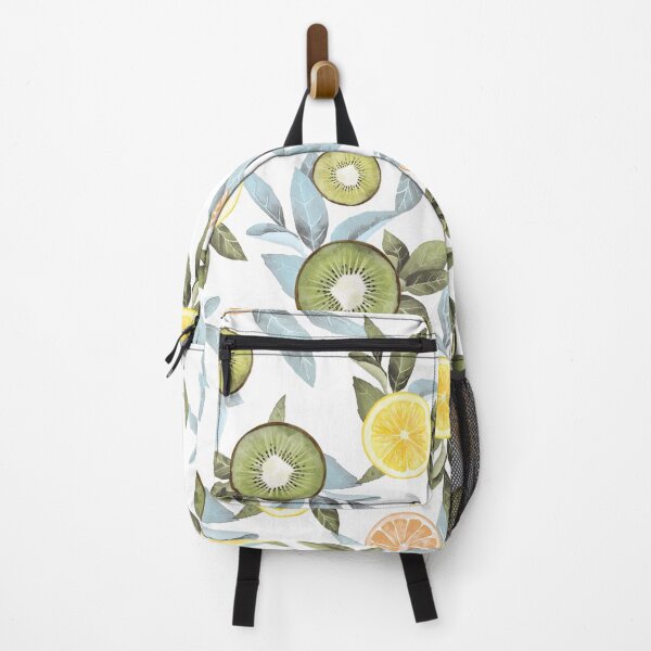 Item preview, kiwi, leaves, tropical, summer print, swimwear pattern, watercolors designed and sold by mintdiamond21.