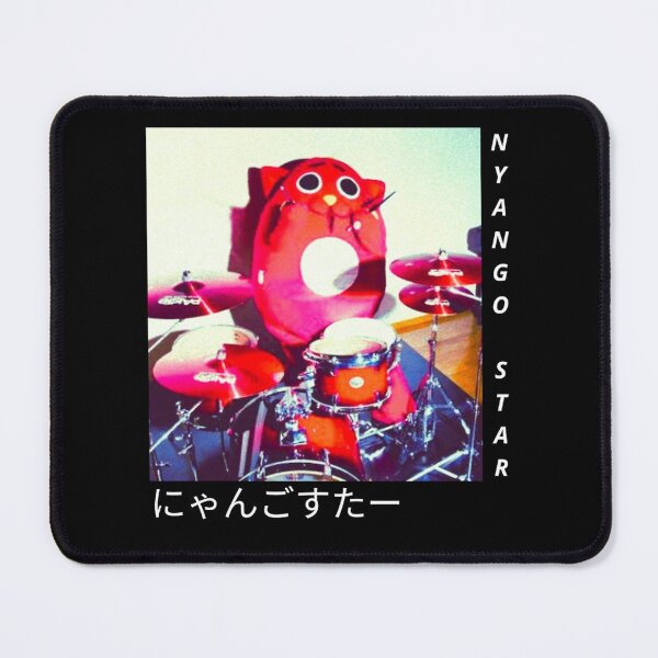 Item preview, Nyango Star Vintage drummer, cat mascot designed and sold by UrbanVon.