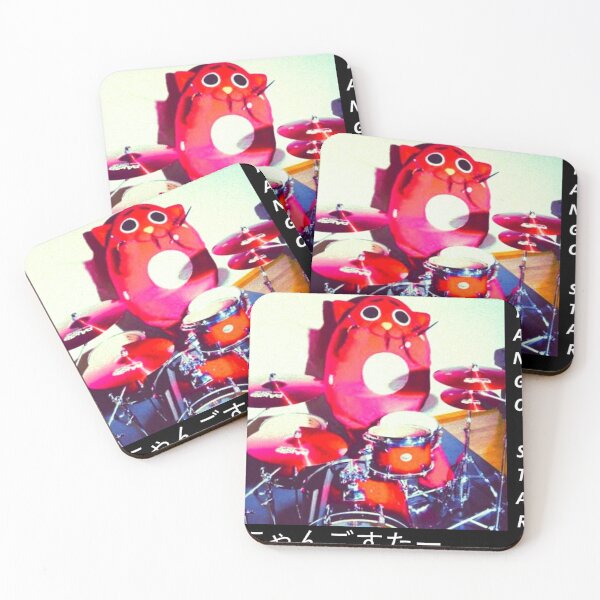 Item preview, Nyango Star Vintage drummer, cat mascot designed and sold by UrbanVon.