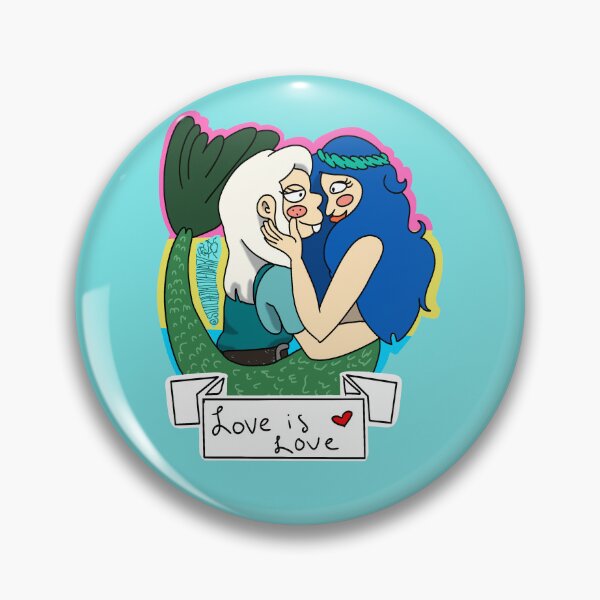 Item preview, Bean Mora Disenchantment Fanart Love Banner designed and sold by StitchedKitten.