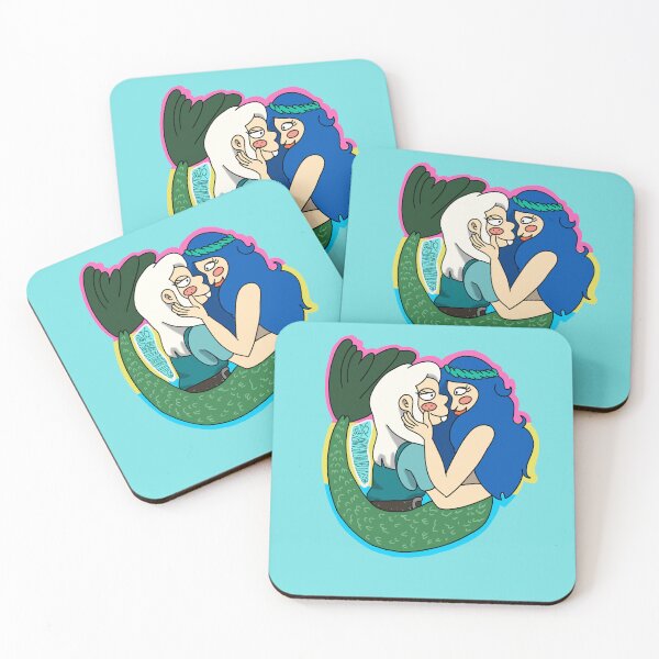 Item preview, Bean Mora Disenchantment Fanart Pansexual designed and sold by StitchedKitten.