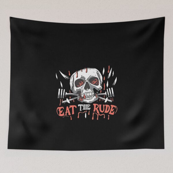 Item preview, Eat The Rude designed and sold by GalaxyGraffiti.