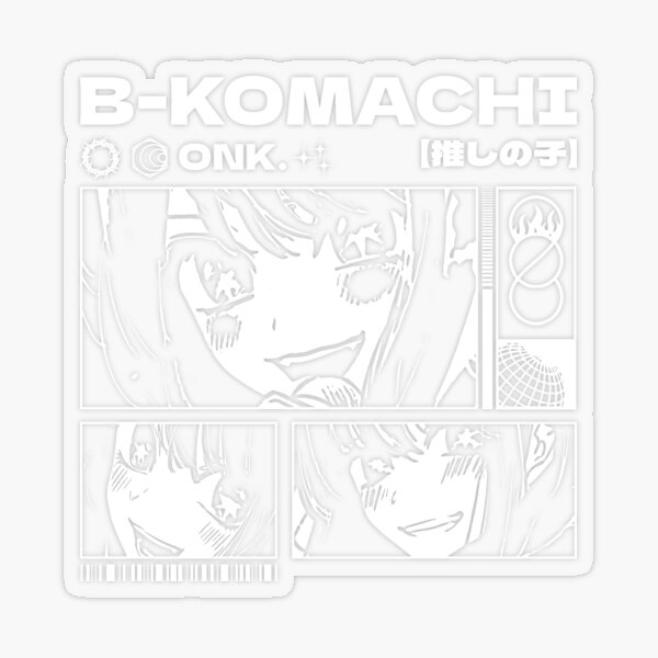 Oshi No KO Sticker by Ilyass Bichara