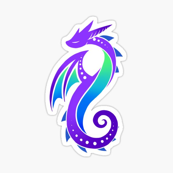 Vista previa del artículo con la obra «Dragon Swirl», diseñado y vendido por Dragons and Beasties.