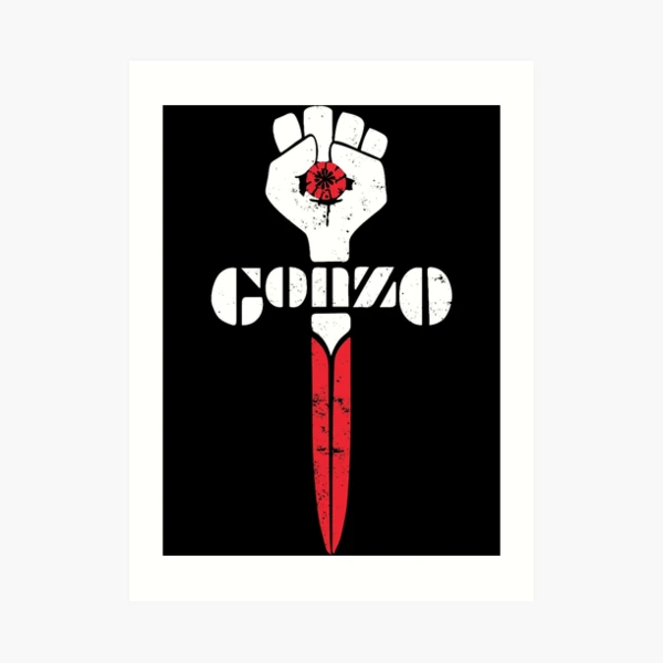 アート・デザイン・音楽 GONZO Hunter S. Thompson Gonzo Symbol Hunter S Thompson 