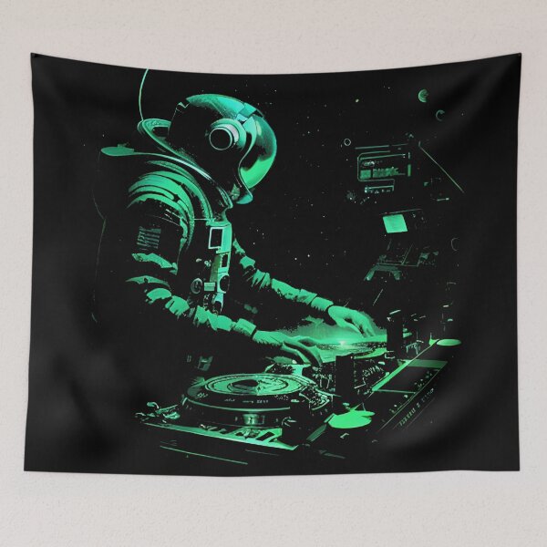 Item preview, Cool Music DJ - Space Tunes designed and sold by HideTheInsanity.