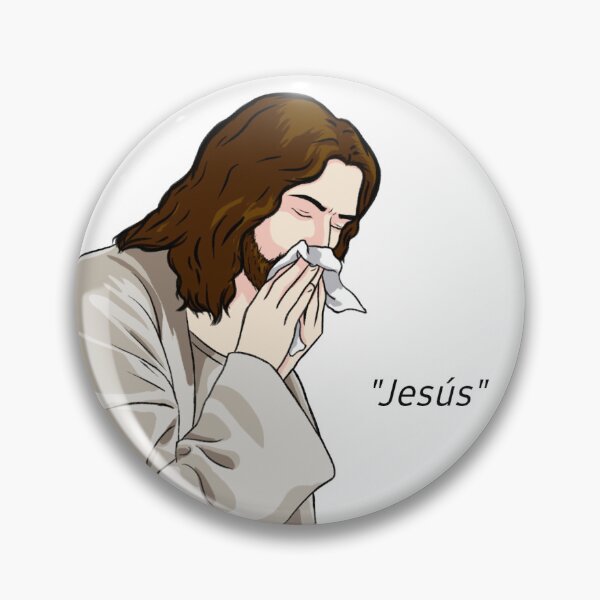 Item preview, "Jesús" Sneezing Jesus designed and sold by Lyxvrt.