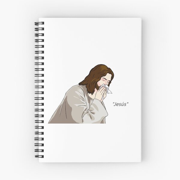Item preview, "Jesús" Sneezing Jesus designed and sold by Lyxvrt.