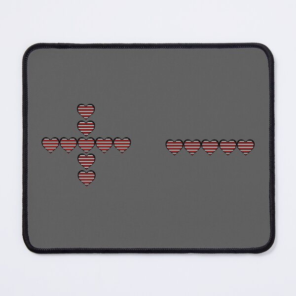 Item preview, funny programming hearts love  plus minus pixel art designed and sold by 4rpixs.