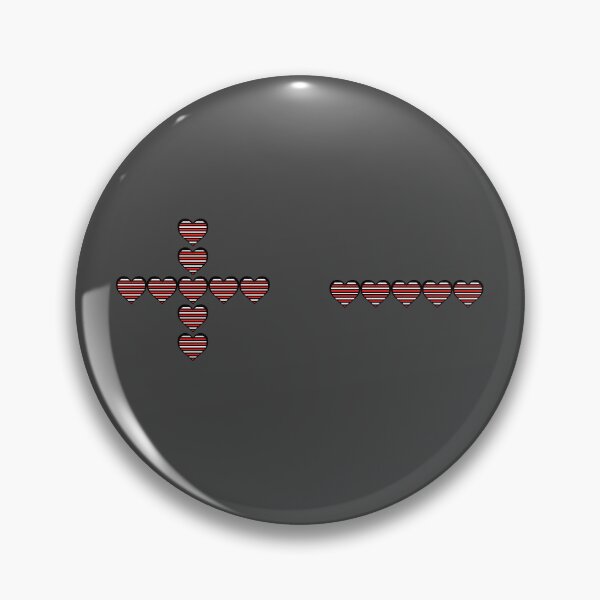 Item preview, funny programming hearts love  plus minus pixel art designed and sold by 4rpixs.