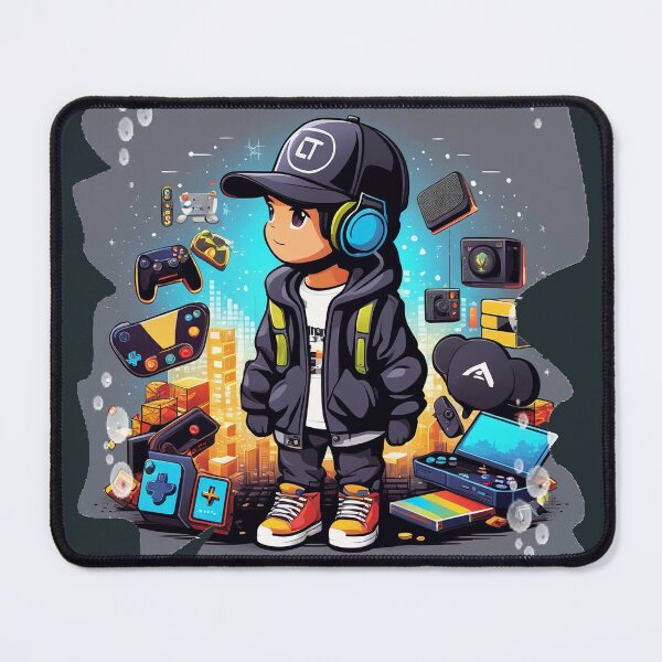 Item preview, The Gamer from a Gaming World designed and sold by Wubimonkey.