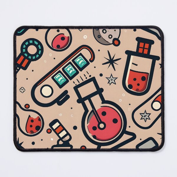 Item preview, Seamless patterns science tools designed and sold by deviatepolo.