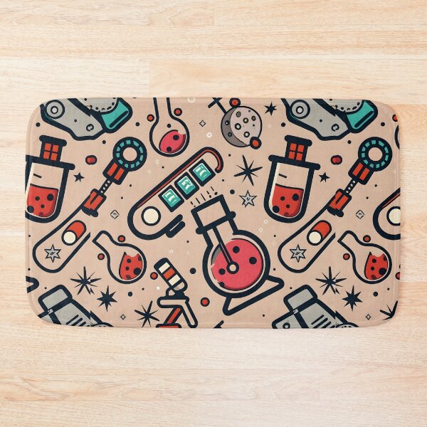 Item preview, Seamless patterns science tools designed and sold by deviatepolo.