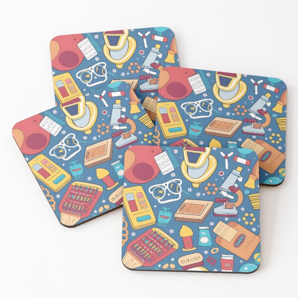 Item preview, Seamless patterns science tools designed and sold by deviatepolo.