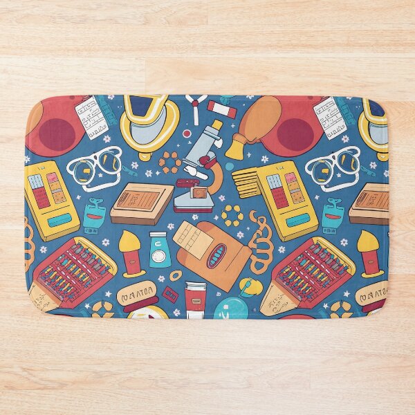 Item preview, Seamless patterns science tools designed and sold by deviatepolo.