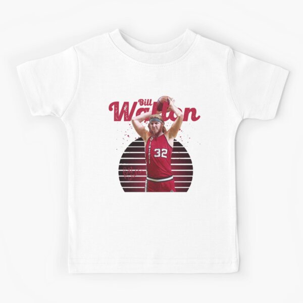 Bill Walton Basketball Guy Kids T-Shirt for Sale by TyroDesign