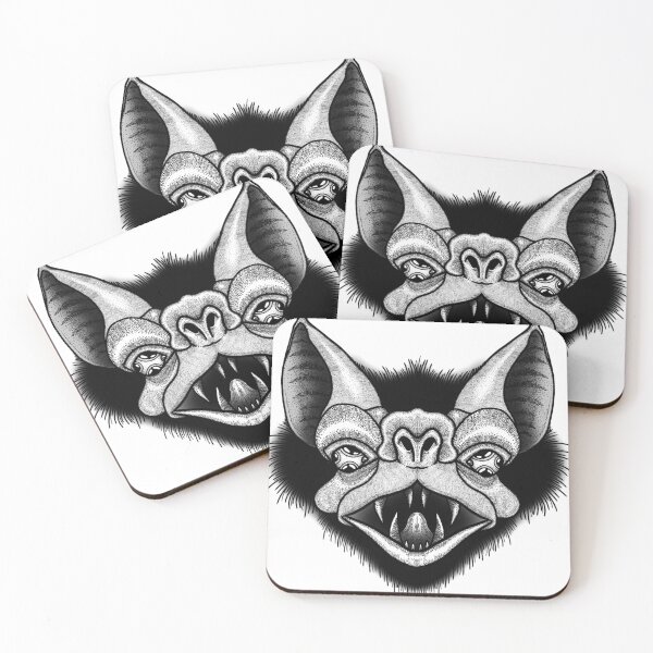 Item preview, Bat Head Illustration Transparent  designed and sold by GoodFortunesCo.