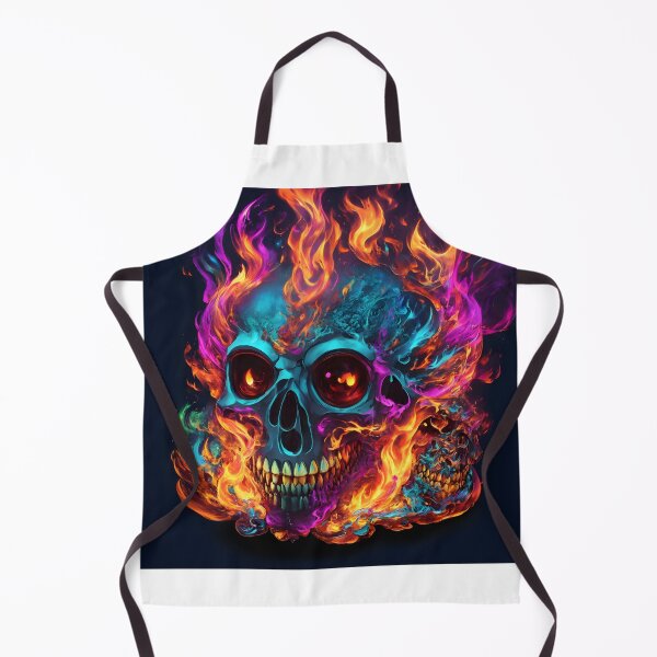 Item preview, Fire skull head designed and sold by Jayjaynaenae.